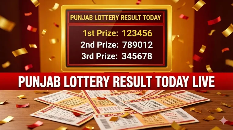 Punjab Lottery Result Today
