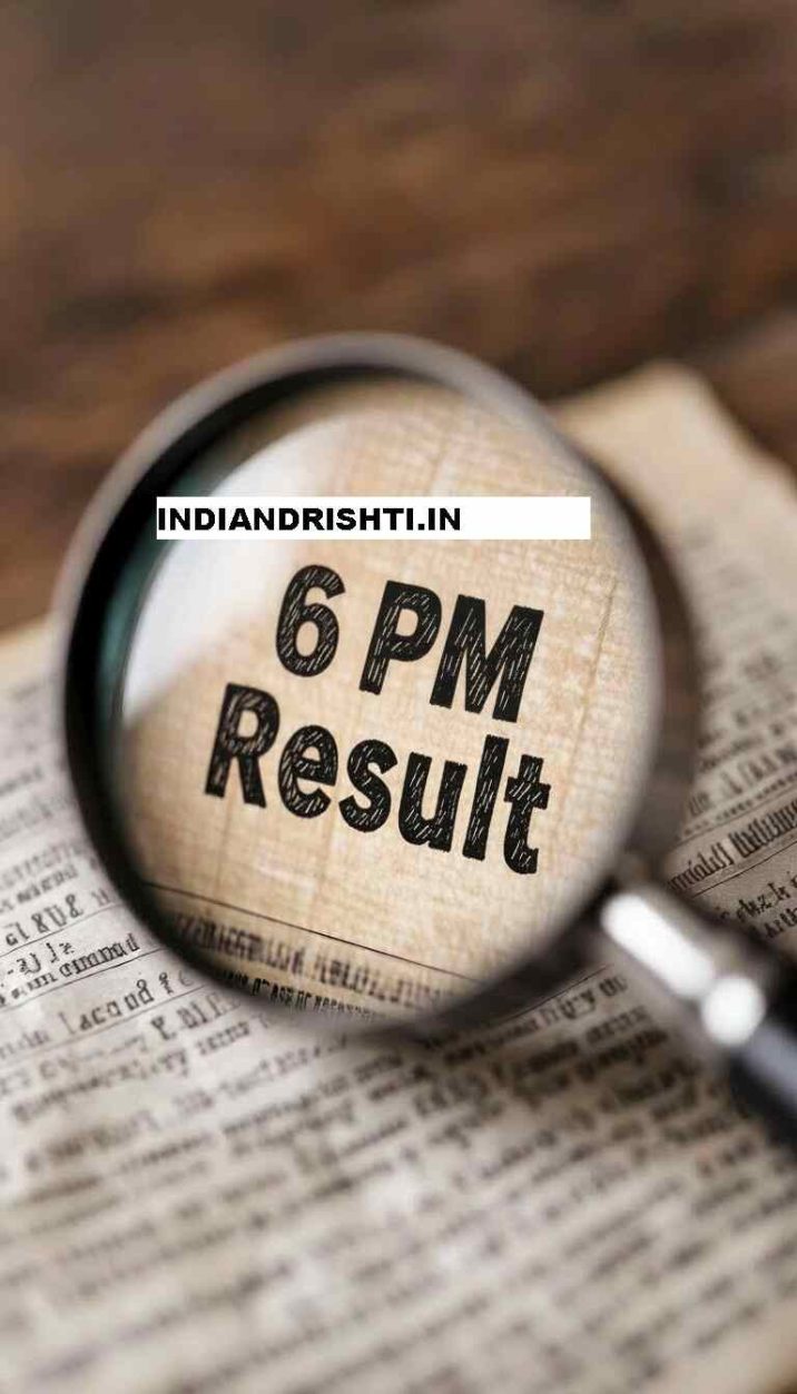 CHECK LOTTERY SAMBAD 6pm result