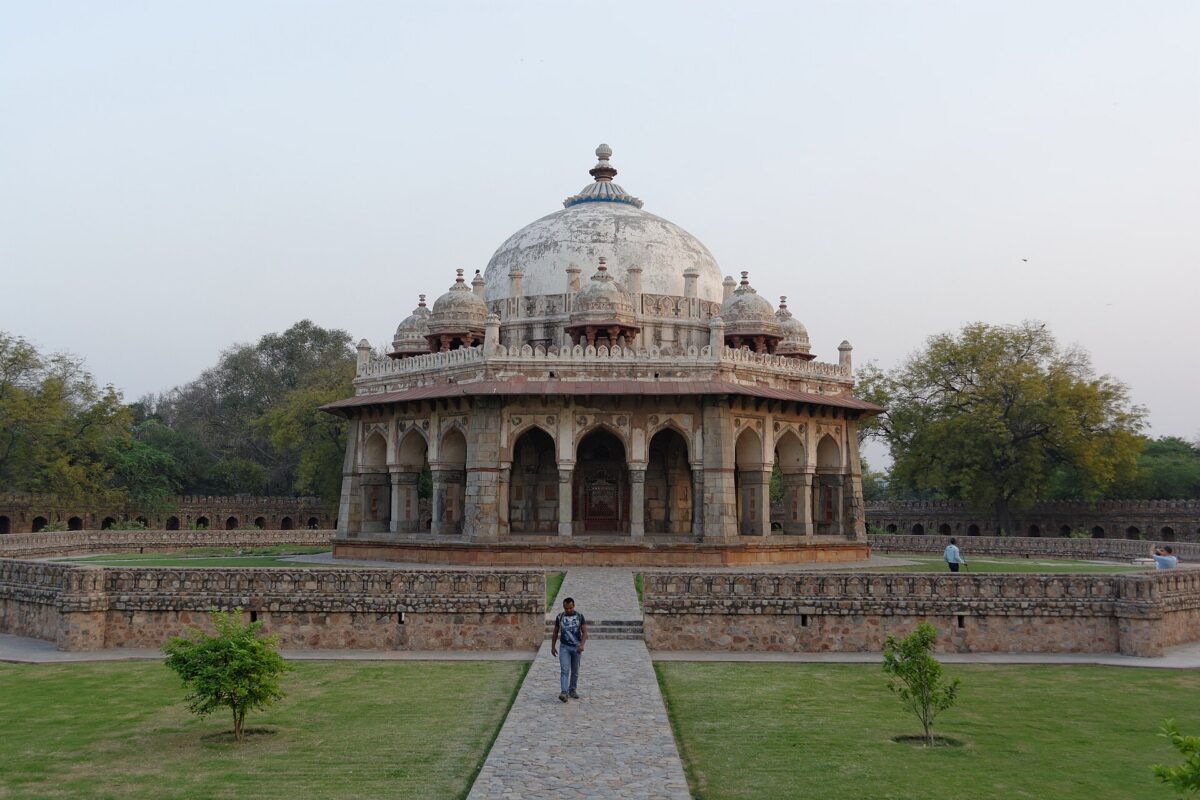 Humayun’s Tomb and its garden in Delhi